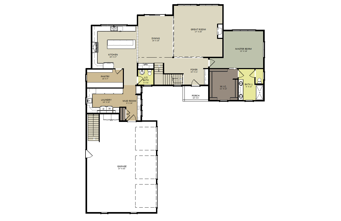 Korth First Floor Floor Plan